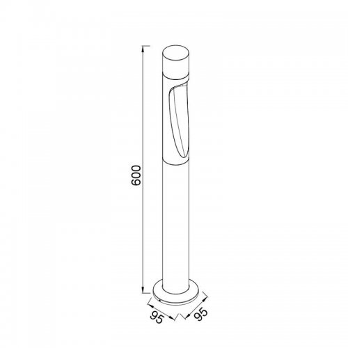 Наземный уличный светильник Mantra ARAN 9285