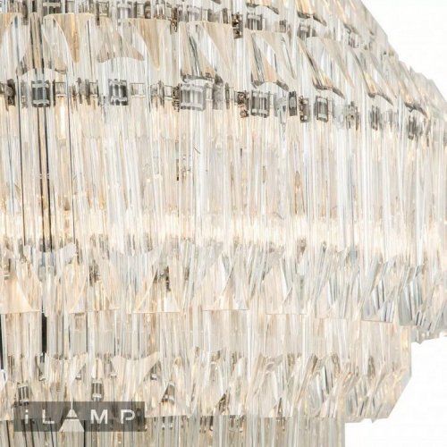 Подвесная люстра iLamp Manhattan 103D-10 NIC Подвесная люстра iLamp Manhattan 103D-10 NIC