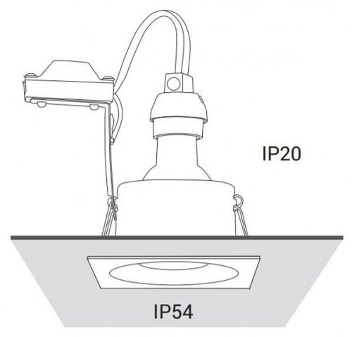 Встраиваемый светильник Nowodvorski Delta 8370 Встраиваемый светильник Nowodvorski Delta 8370