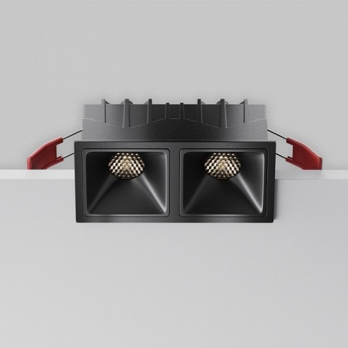 Точечный светильник Maytoni Alfa LED DL043-02-10W4K-SQ-B-1