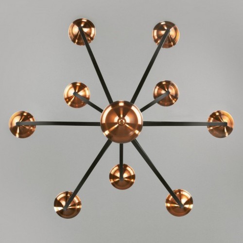 Подвесная люстра Eurosvet Lazzaro 60098/9 черный Подвесная люстра Eurosvet Lazzaro 60098/9 черный