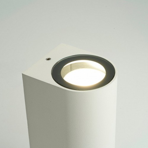 Светильник садово-парковый Feron DH024, на стену, 2*GU10 MR11 230V, черный