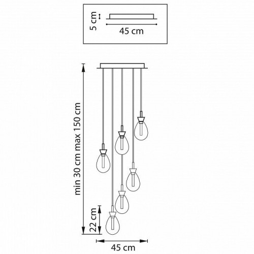 Потолочная люстра Lightstar Colore 805169