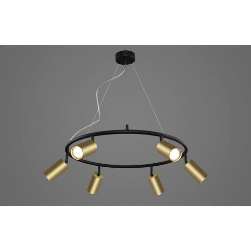 Подвесная люстра Crystal Lux CLT 015C6 D600 BL-GO Подвесная люстра Crystal Lux CLT 015C6 D600 BL-GO