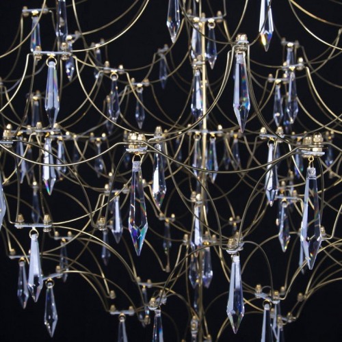 Подвесная люстра Loft IT Mira 10259/1000 Gold Asfour