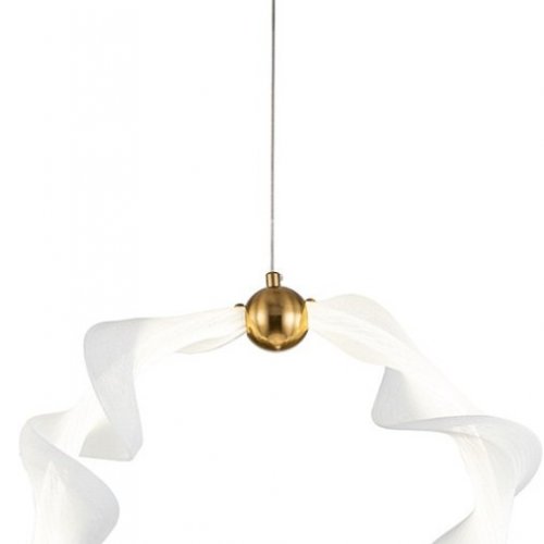 Подвесной светодиодный светильник Indigo Tornado 11044/1PL Brass V000082L