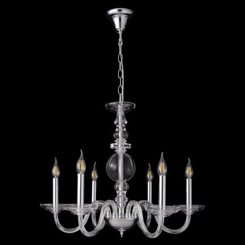 Подвесная люстра Crystal Lux ARABESQUE SP6 CHROME Подвесная люстра Crystal Lux ARABESQUE SP6 CHROME