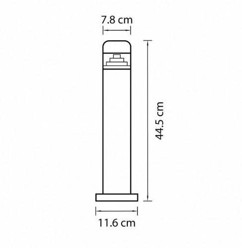 Уличный светодиодный светильник Lightstar Raggio 376907 Уличный светодиодный светильник Lightstar Raggio 376907