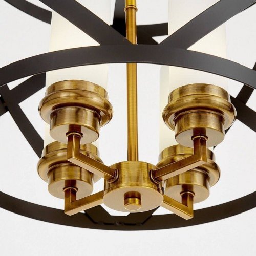 Потолочная люстра Lumina Deco Astila LDP 1242-4 BK+MD