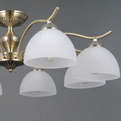 Люстра на штанге ILLUMICO  IL0896-8CSQ-26 AB ELITE