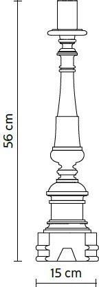 Интерьерная настольная лампа Karman Don Gino Don Gino 56