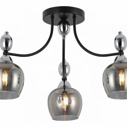 Потолочная люстра Illumico IL8258-3COU-79 BK CR Потолочная люстра Illumico IL8258-3COU-79 BK CR