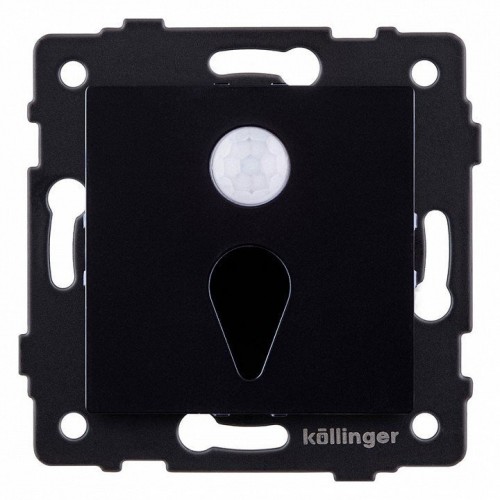 Заглушка для поста с подсветкой, без рамки Kollinger  REA-044BK