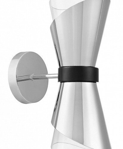 Бра Lumina Deco Fabro LDW 7013-2 CHR+PR