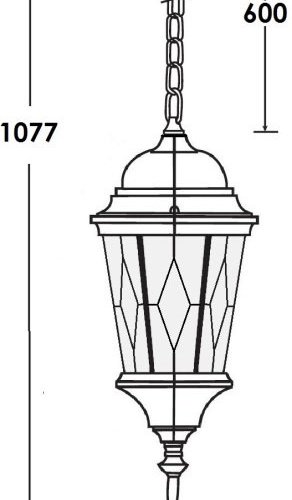 Уличный светильник подвесной ASTORIA 2M 91405M cover Gw ромб Уличный светильник подвесной ASTORIA 2M 91405M cover Gw ромб