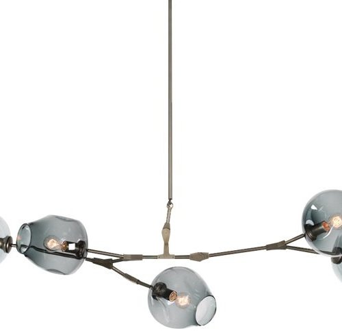 Подвесная люстра DeLight Collection Bubble KG0579P-5 smoky