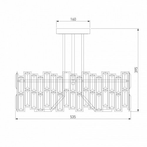 Потолочная люстра Bogates Zolletta 339/5 Strotskis Smart