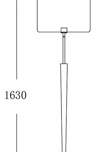 Торшер Lucia Tucci Bristol F896.1
