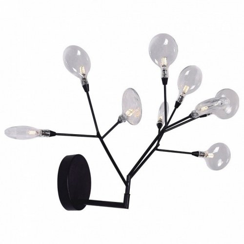 Бра Crystal Lux Evita AP9 BLack/Transparent Бра Crystal Lux Evita AP9 BLack/Transparent