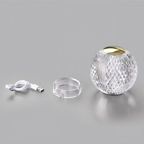 Интерьерная настольная лампа Crystal 5008/2TL