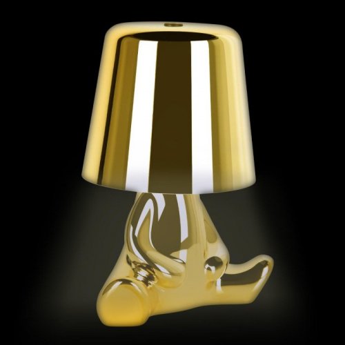 Интерьерная настольная лампа Brothers 10233/E Gold