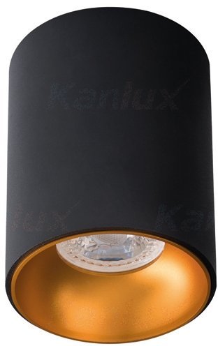 Накладные точечные светильники Kanlux RITI GU10 B/G 27571 Накладные точечные светильники Kanlux RITI GU10 B/G 27571