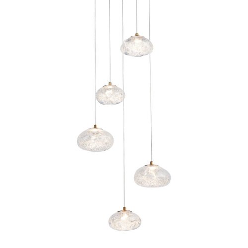 Подвесной светильник DeLight Collection P98065 P98065-5 antique brass Подвесной светильник DeLight Collection P98065 P98065-5 antique brass