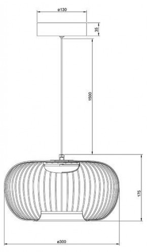 Подвесной светильник Arte Lamp Flare A3527SP-12BK