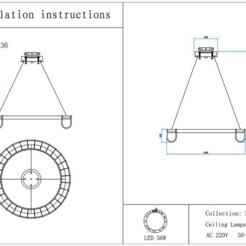 Подвесной светильник Kink Light Гэлли 07599-60,36