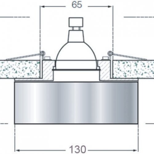 Точечный светильник Donolux Downlight DL014Y