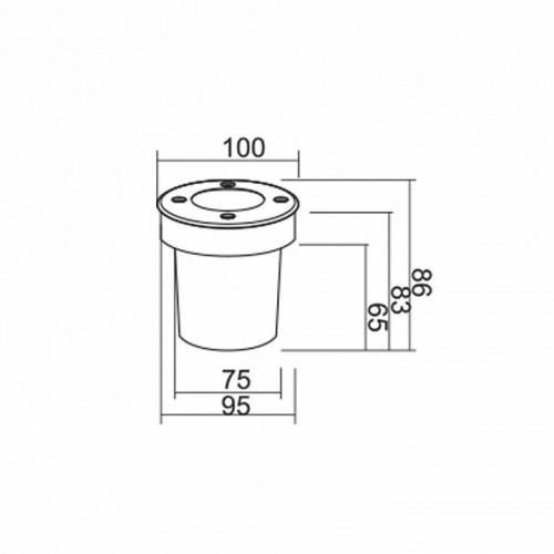 Встраиваемый в дорогу светильник Uniel Ulu-b10 UL-00006818