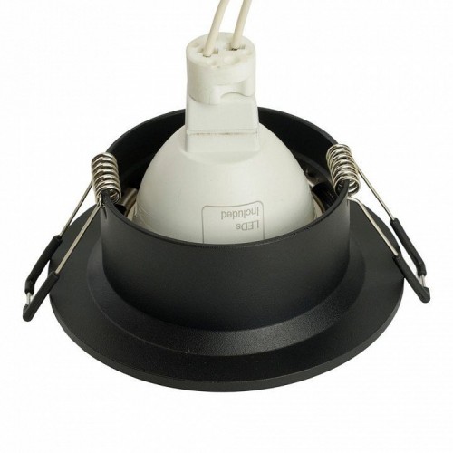 Светильник встраиваемый Feron DL3111 потолочный MR16 G5.3 черный 51343