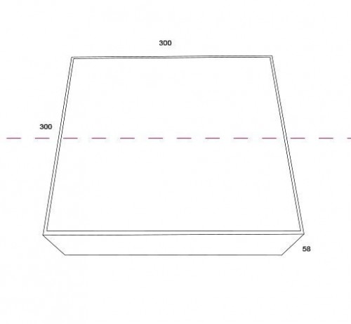 Накладной светильник Maytoni Zon C067CL-L40W4K