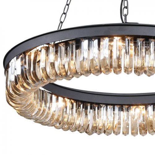 Подвесная люстра DeLight Collection Crystal Black KR0295P-8 black