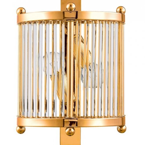 Настенный светильник Crystal Lux Tadeo AP2 Gold/Transparente Настенный светильник Crystal Lux Tadeo AP2 Gold/Transparente