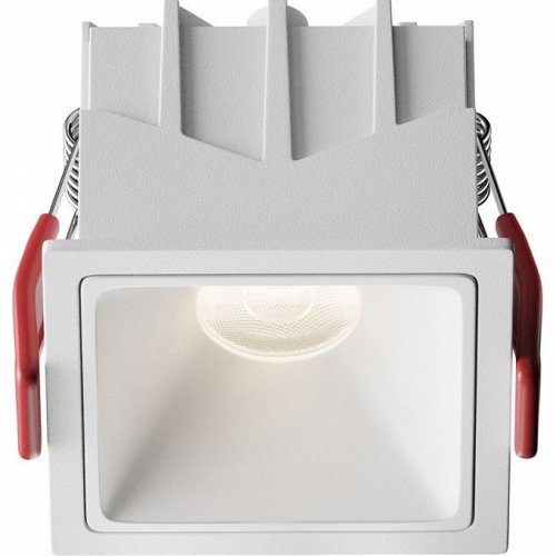 Точечный светильник Maytoni Alfa LED DL043-01-10W4K-SQ-W-1 Точечный светильник Maytoni Alfa LED DL043-01-10W4K-SQ-W-1