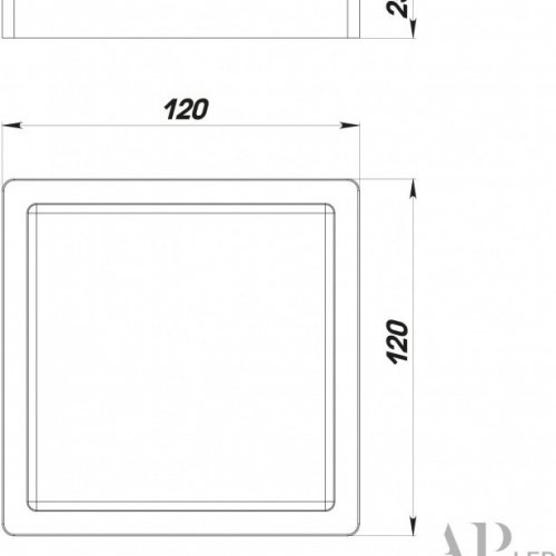 Точечный светильник Ingrid 3322.LDF6004M/6W/6K