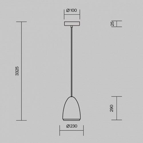 Подвесной светильник Maytoni Pilastro MOD430PL-01CM Подвесной светильник Maytoni Pilastro MOD430PL-01CM