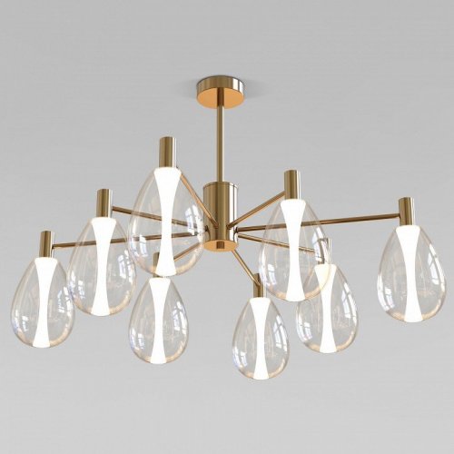 Потолочная люстра Eurosvet Magma 60175/8 латунь