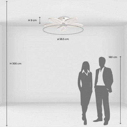 Потолочная люстра De City Мадлен 15 424018405