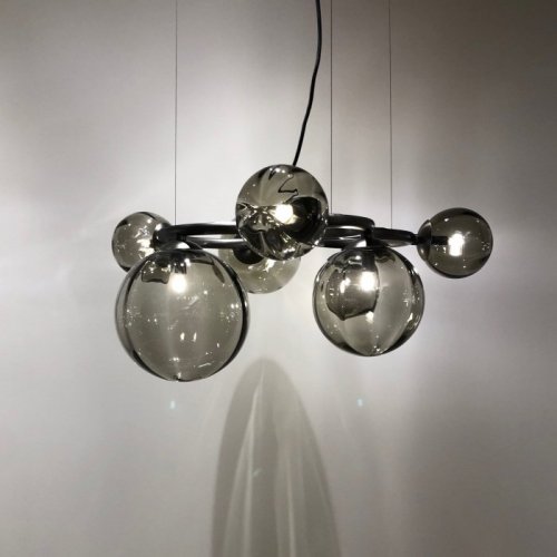 Подвесная люстра Vistosi Puppet Ring SPPUPRI7FUNN