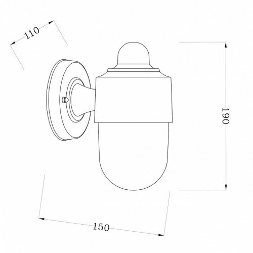 Светильник на штанге Escada 30008 30008W/01 Светильник на штанге Escada 30008 30008W/01