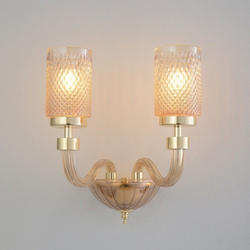 Бра Crystal Lux SILVESTRO AP2 AMBER Бра Crystal Lux SILVESTRO AP2 AMBER