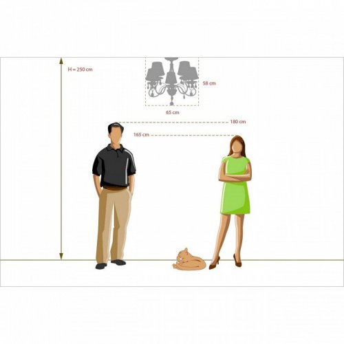 Потолочная люстра MW-Light Августина 419010805