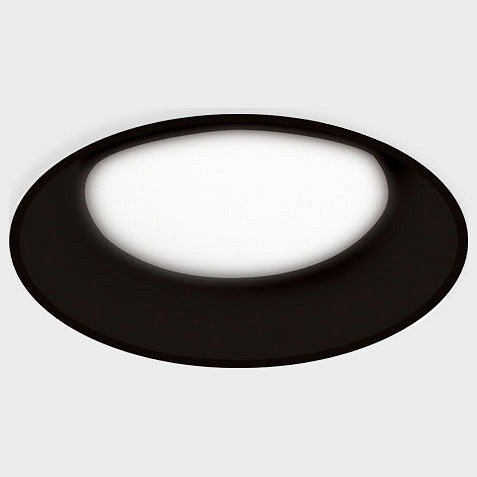 Встраиваемый светодиодный светильник Italline IT06-6013 black 4000K