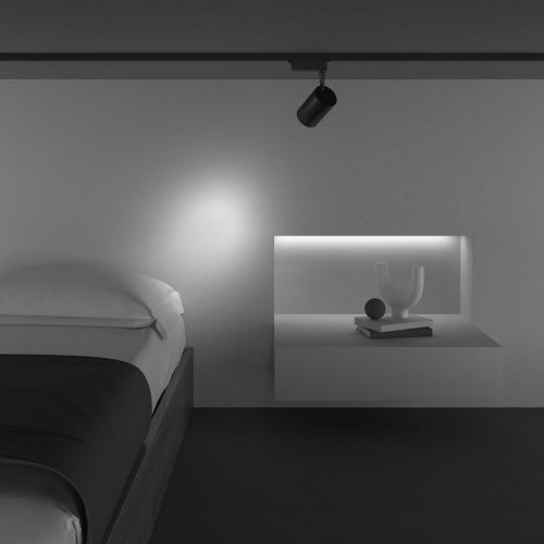 Трековый светильник Maytoni Vuoro TR003-1-10W3K-S-B