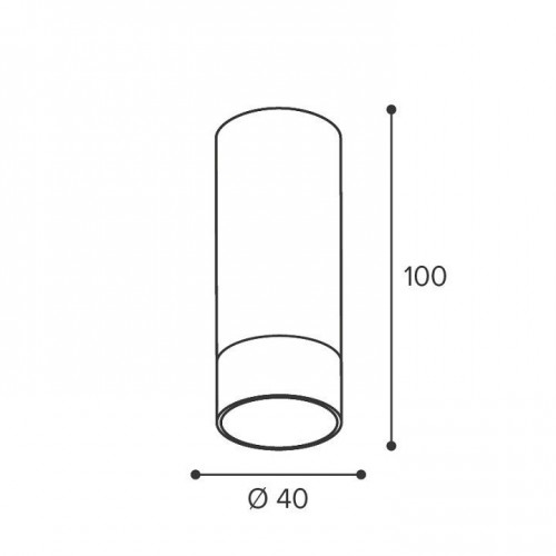 Накладной светильник Wolta Petite WSL-MR11/15BG