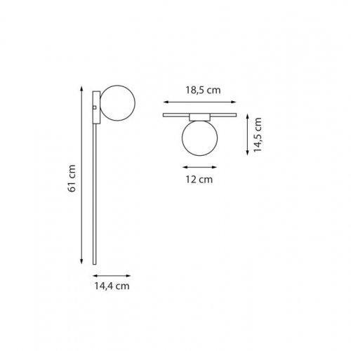 Настенный светильник Globo 812617