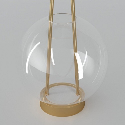 Интерьерная настольная лампа Eurosvet Frasco 80507/1 латунь