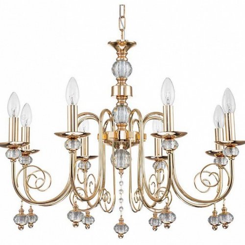 Подвесная люстра Escada Shine 678/8PL Gold Подвесная люстра Escada Shine 678/8PL Gold